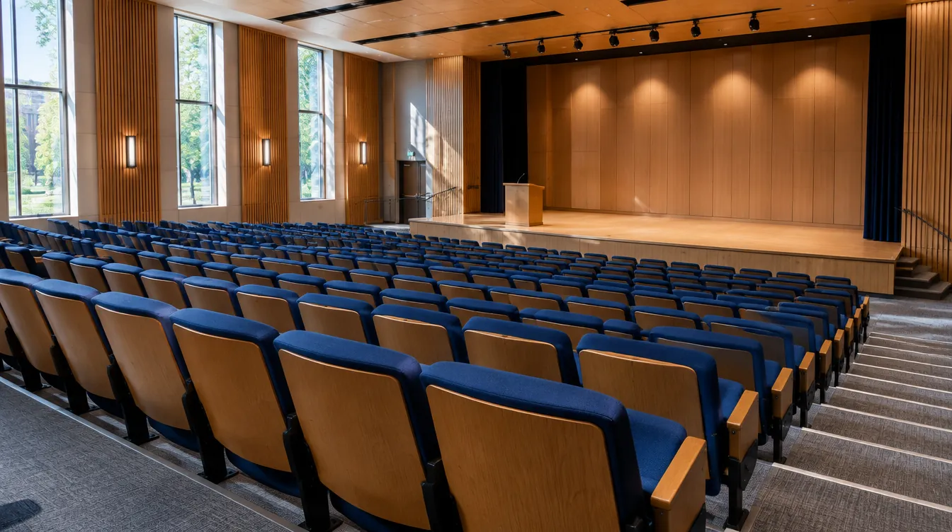 Auditorios, colegios e iglesias – Sander Design